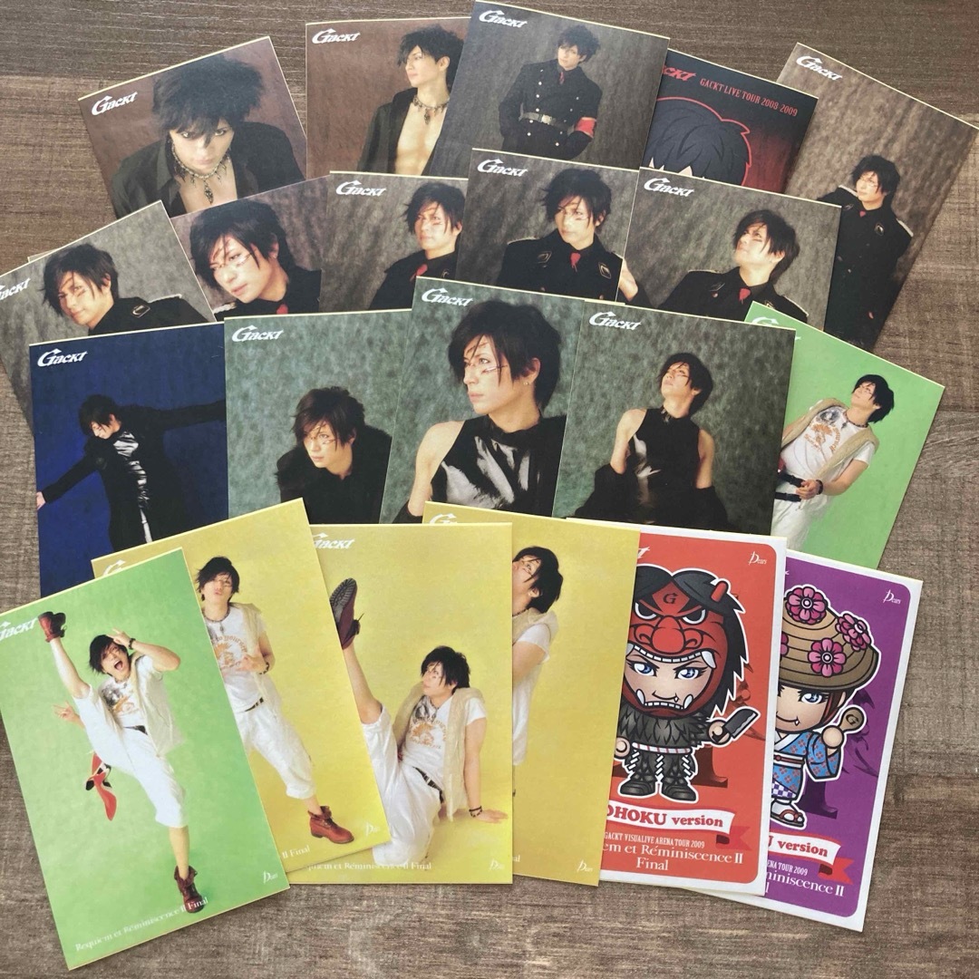 GACKT ステッカー まとめ売り エンタメ/ホビーのタレントグッズ(ミュージシャン)の商品写真