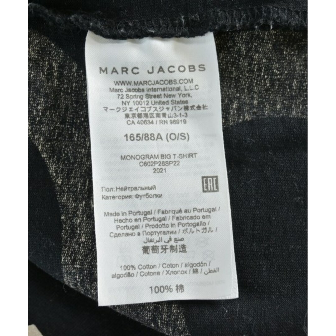 MARC JACOBS - MARC JACOBS Tシャツ・カットソー ONE 黒x MARC JACOBS - MARC JACOBS Tシャツ・カットソー ONE 黒x