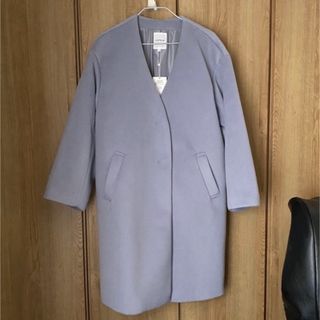 LEPSIM - LEPSIM メルトンドッキングコート グレー大人気即完売 LEPSIM - LEPSIM メルトンドッキングコート グレー大人気即完売