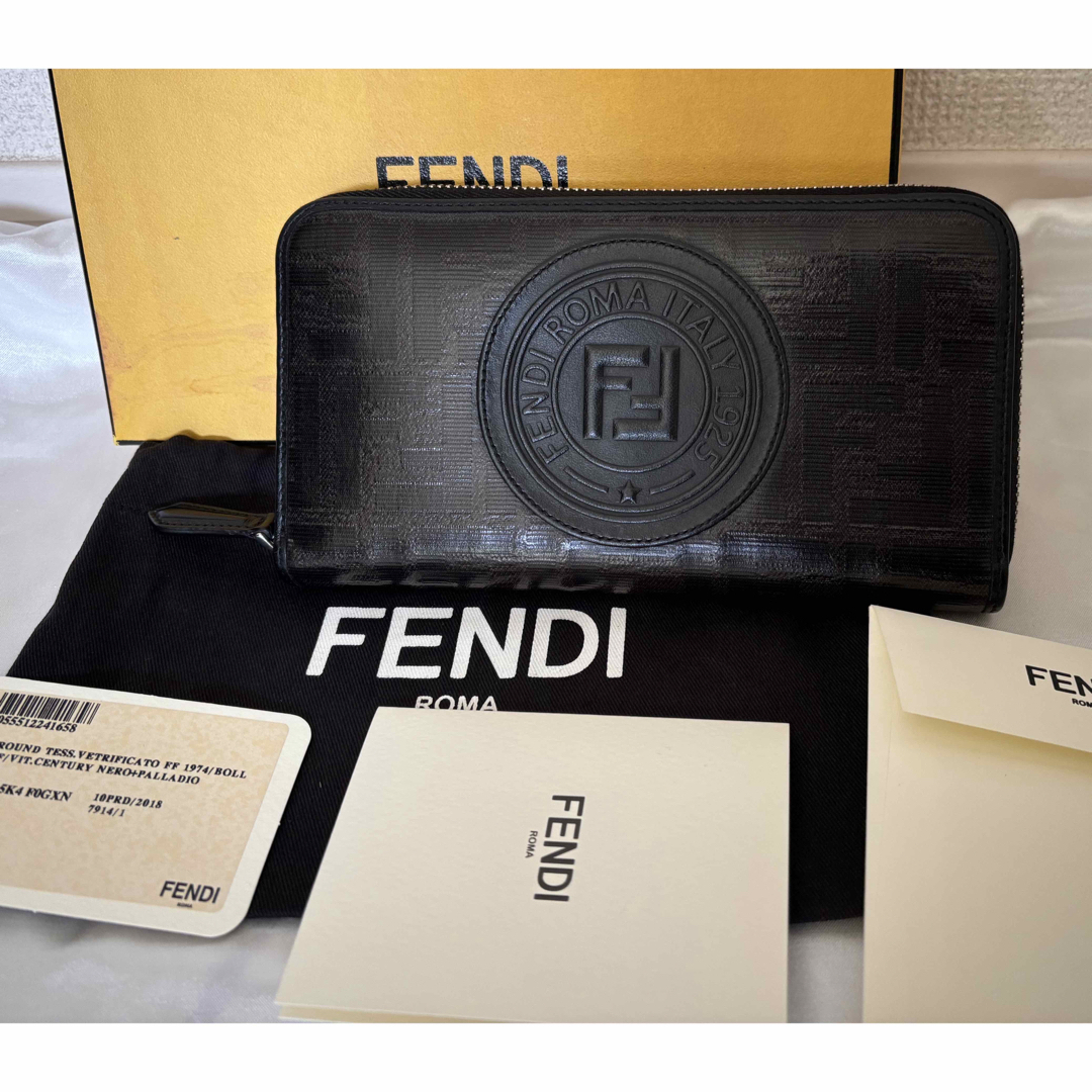 FENDI - フェンディ☆ズッカ柄☆スタンプ☆長財布☆レア!の通販 FENDI - フェンディ☆ズッカ柄☆スタンプ☆長財布☆レア!の通販