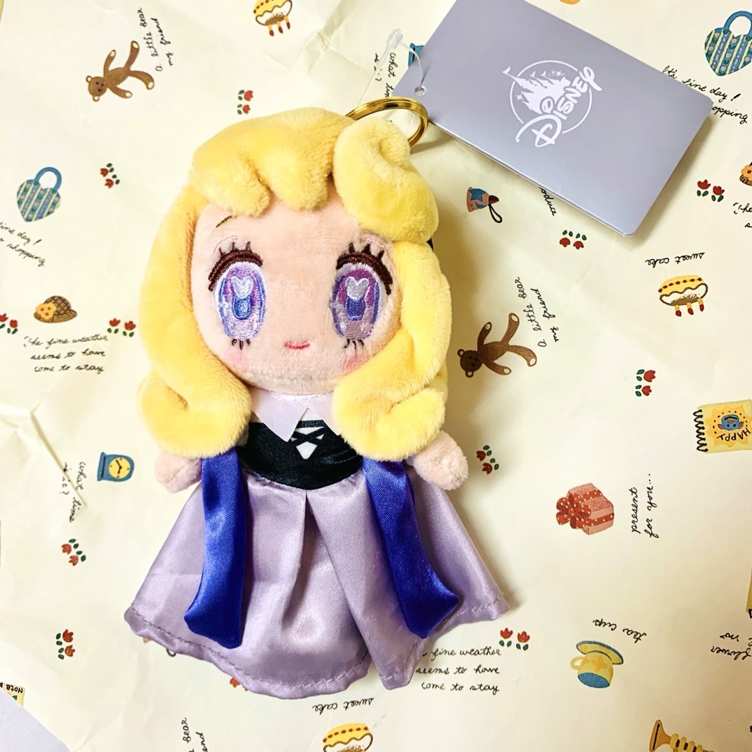 Disney - ディズニーストア TINY オーロラ姫 ぬいぐるみキー Disney - ディズニーストア TINY オーロラ姫 ぬいぐるみキー