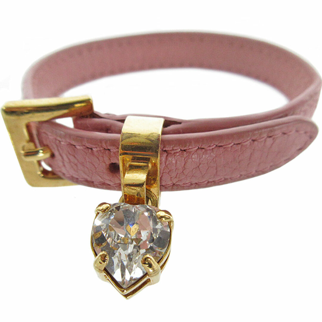 MIU MIU - ミュウミュウ MIUMIU ブレスレット レザー/メタル MIU MIU - ミュウミュウ MIUMIU ブレスレット レザー/メタル