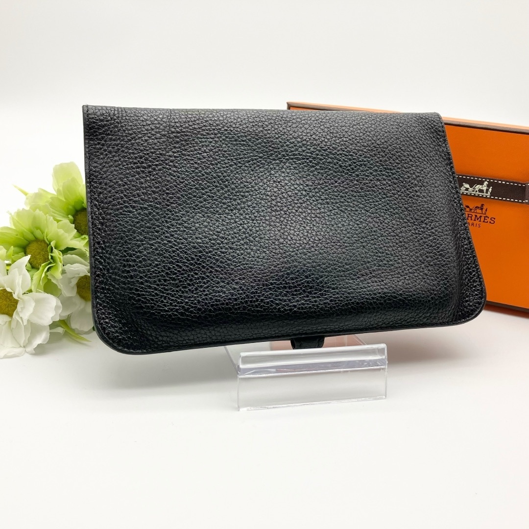 HERMES - ✨HERMES✨ドゴン ブラック ⬜︎D刻 コインケース付き HERMES - ✨HERMES✨ドゴン ブラック ⬜︎D刻 コインケース付き
