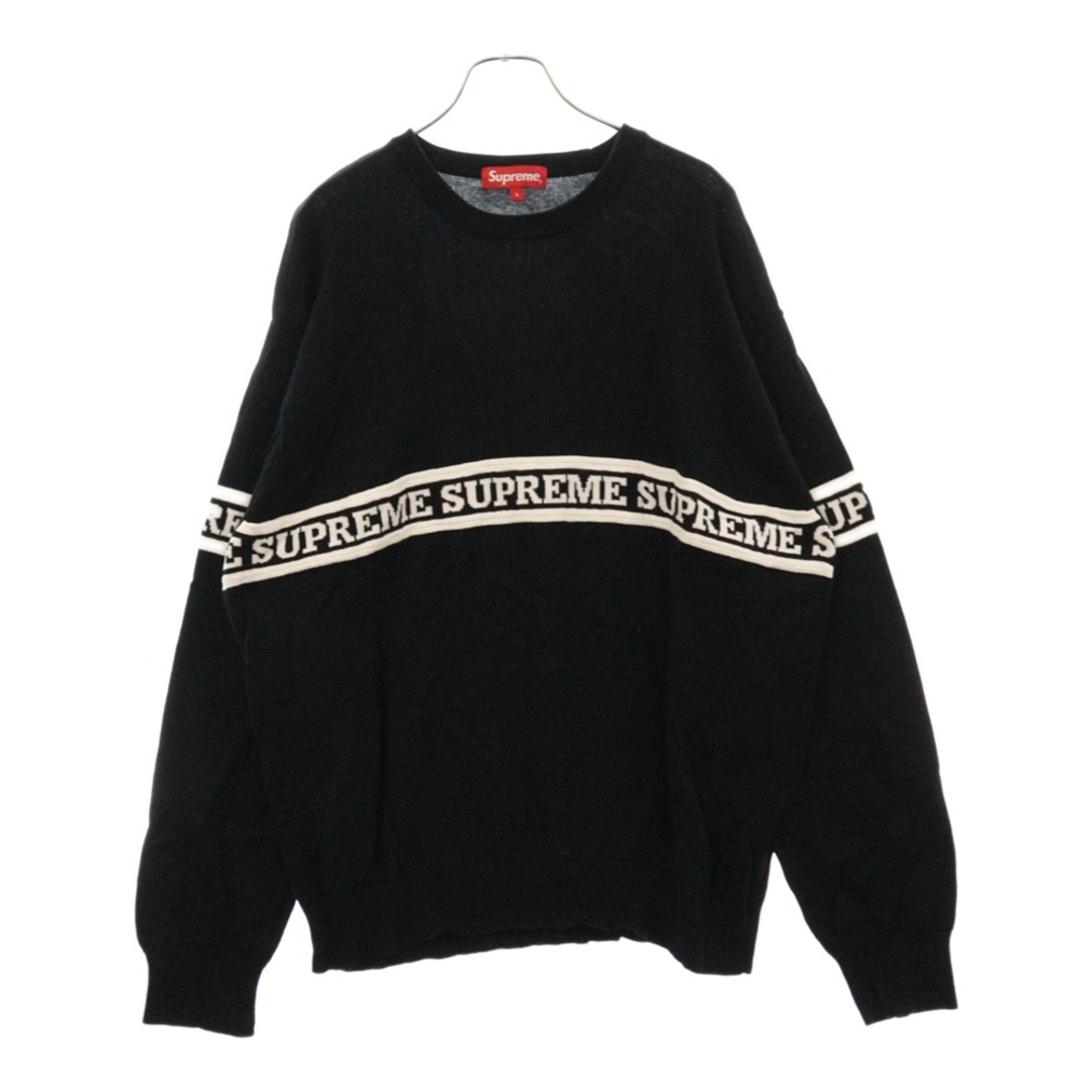 Supreme - SUPREME シュプリーム 19AW Logo Stripe Knit Top Supreme - SUPREME シュプリーム 19AW Logo Stripe Knit Top