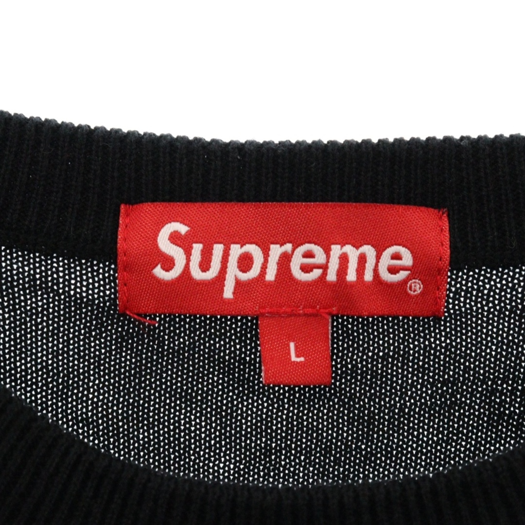 Supreme - SUPREME シュプリーム 19AW Logo Stripe Knit Top Supreme - SUPREME シュプリーム 19AW Logo Stripe Knit Top