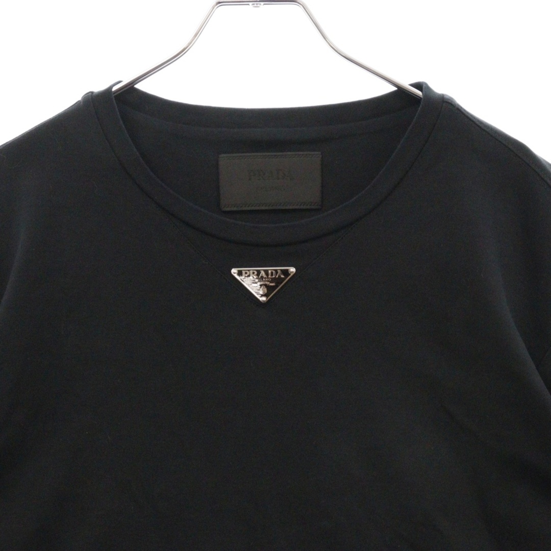 PRADA - PRADA プラダ 23SS Cotton Short Sleeves Logo Tee 三角 PRADA - PRADA プラダ 23SS Cotton Short Sleeves Logo Tee 三角