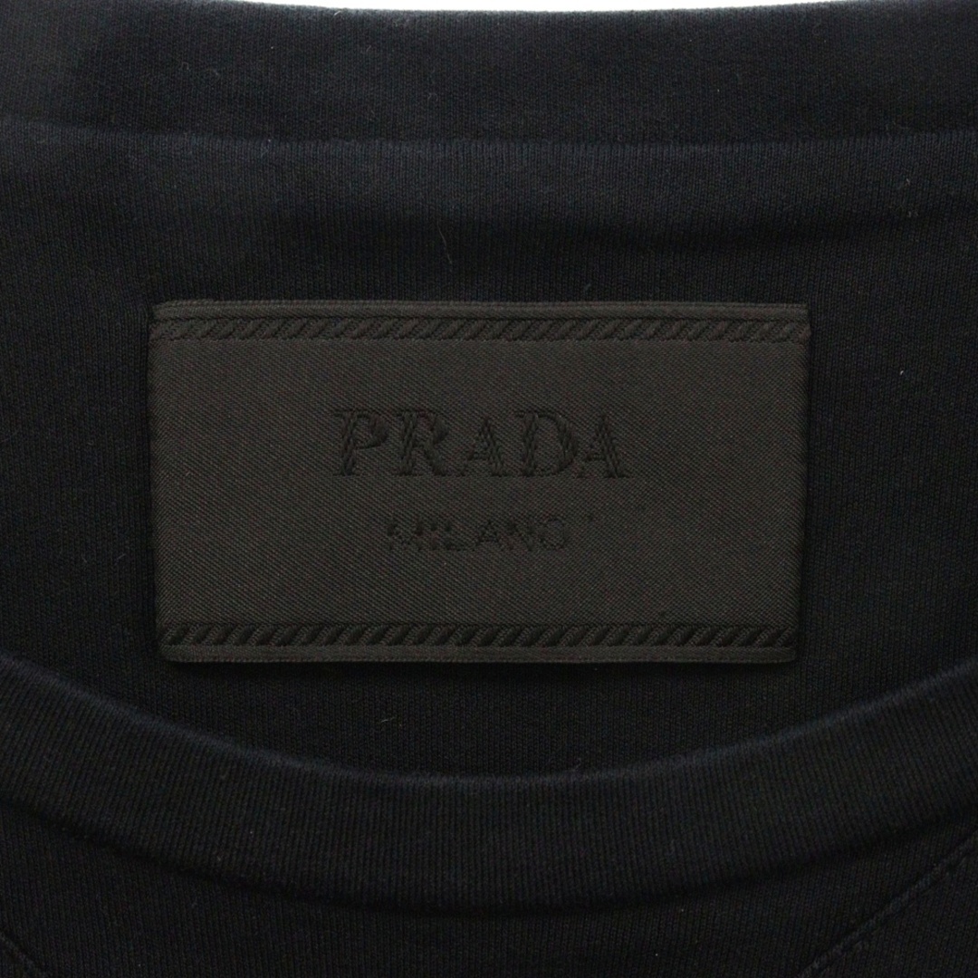 PRADA - PRADA プラダ 23SS Cotton Short Sleeves Logo Tee 三角 PRADA - PRADA プラダ 23SS Cotton Short Sleeves Logo Tee 三角