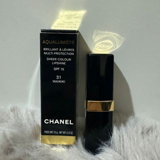 シャネル(CHANEL)のCHANEL AQUALUMIERE SHEERCOLOUR31WAIKIKI(口紅)