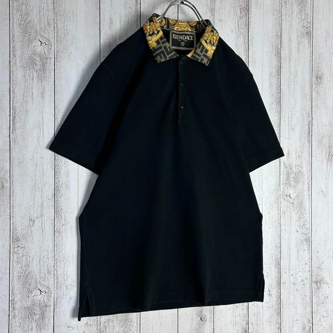 FENDI - 【コラボ】フェンダーチェ☆ズッカ切り替え半袖 FENDI - 【コラボ】フェンダーチェ☆ズッカ切り替え半袖