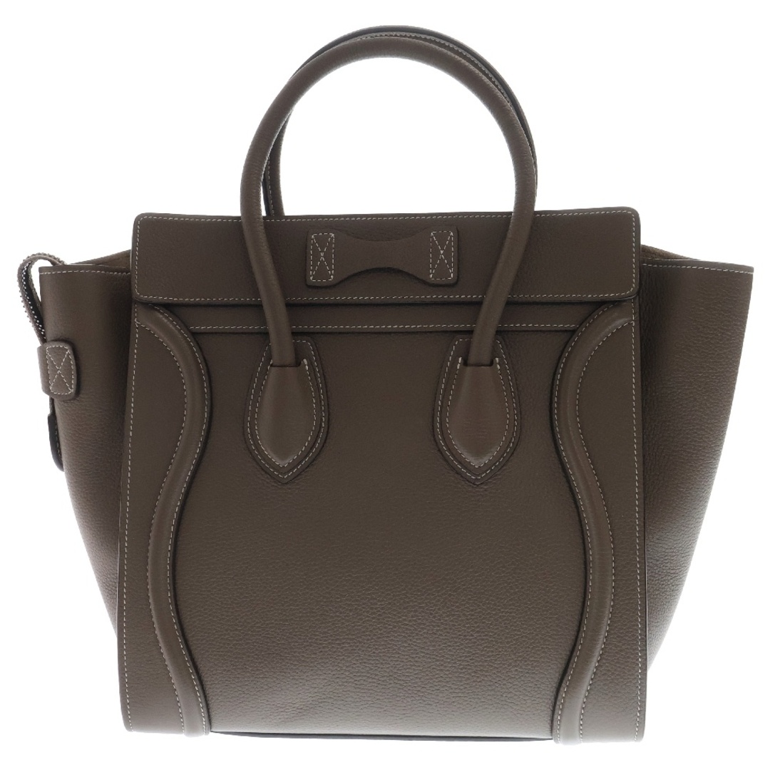 CELINE - CELINE セリーヌ ラゲージマイクロショッパーレザー CELINE - CELINE セリーヌ ラゲージマイクロショッパーレザー