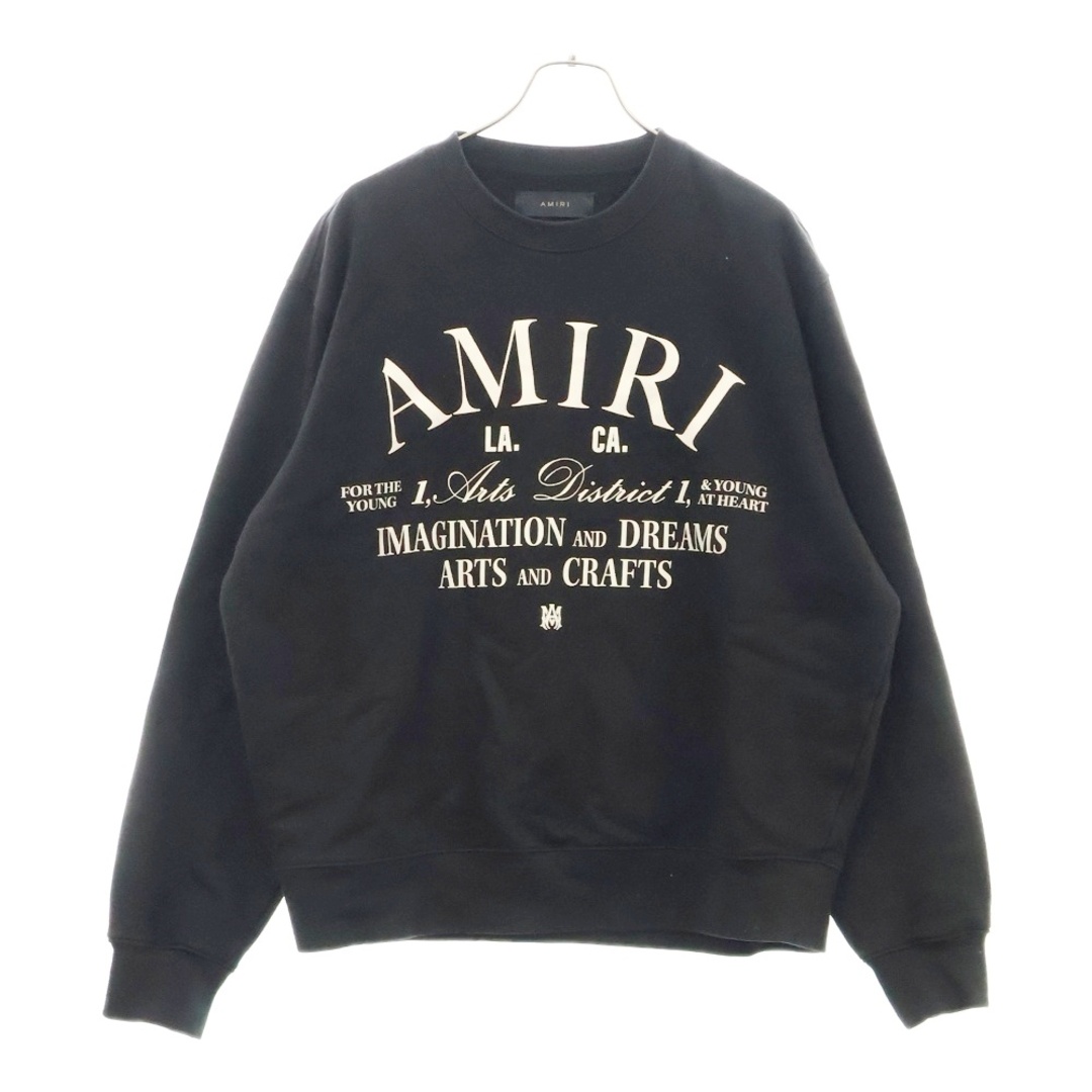 AMIRI - AMIRI アミリ ARTS DISTRICT CREW フロントアーチロゴ AMIRI - AMIRI アミリ ARTS DISTRICT CREW フロントアーチロゴ