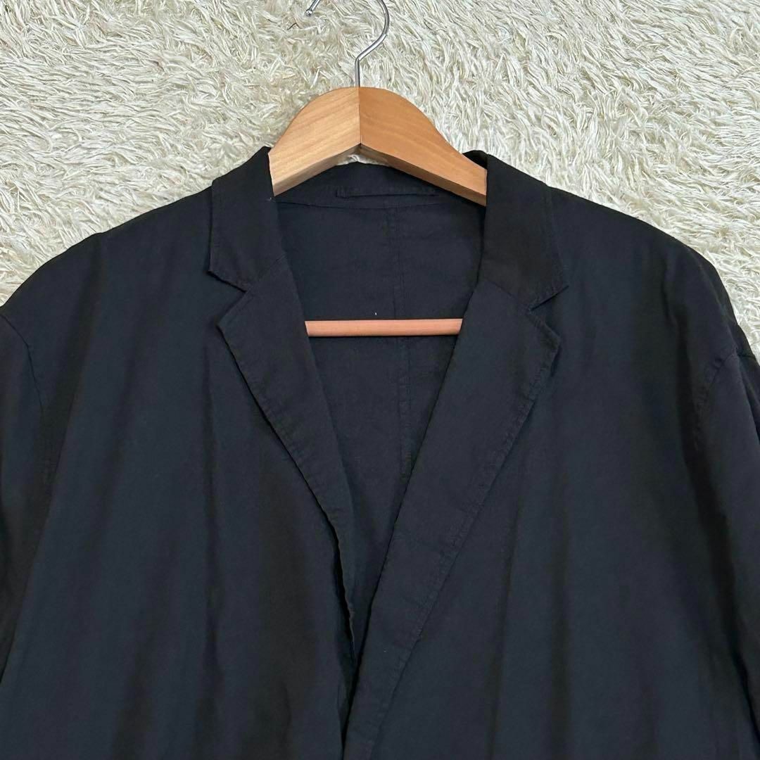 Theory - 現行 希少XXXL Theory セットアップ リネン ブラック Theory - 現行 希少XXXL Theory セットアップ リネン ブラック