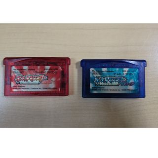 GBA ポケットモンスター　ルビー　サファイア(携帯用ゲームソフト)