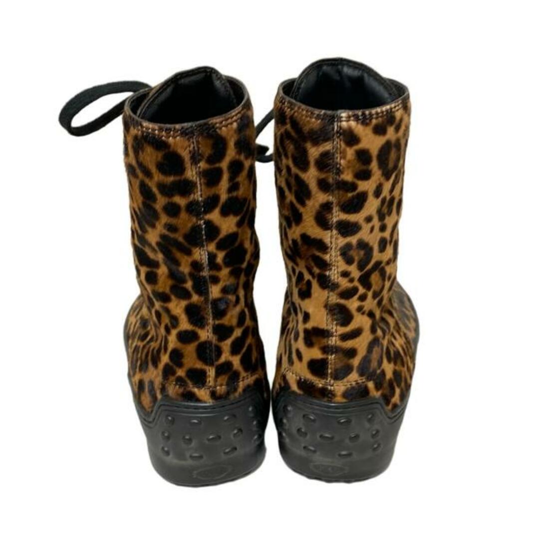 TOD'S - TOD'S(トッズ) ショートブーツ 35 レディース - ライト TOD'S - TOD'S(トッズ) ショートブーツ 35 レディース - ライト