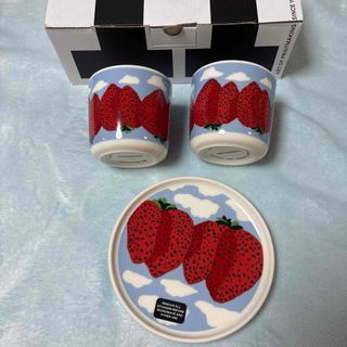 新品未使用　マリメッコ　marimekko マンシッカ　マグ　プレート　セット