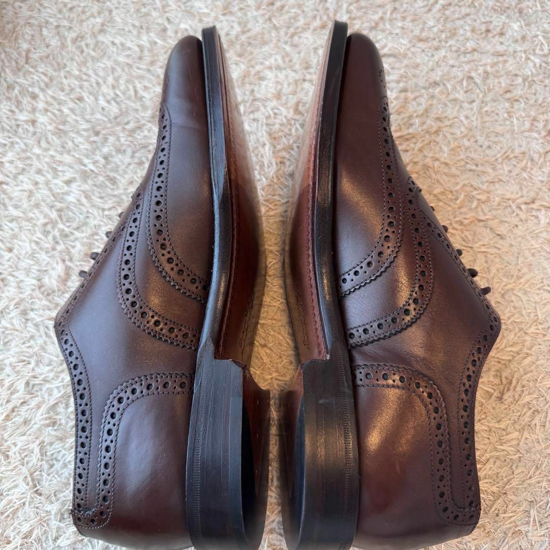 Loake - 【未使用】LOAKE ローク ウィングチップシューズ レザー Loake - 【未使用】LOAKE ローク ウィングチップシューズ レザー