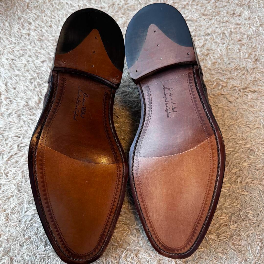 Loake - 【未使用】LOAKE ローク ウィングチップシューズ レザー Loake - 【未使用】LOAKE ローク ウィングチップシューズ レザー