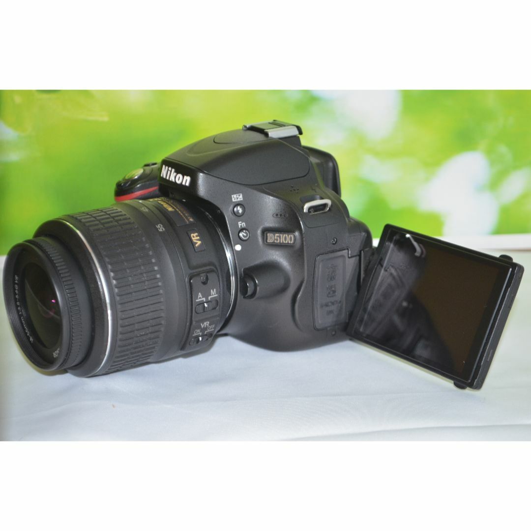 Nikon - ❤美品❤スマホ転送OK❤Nikon D5100❤自撮,動画OK❤