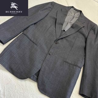 BURBERRY(テーラードジャケット ・ グレー/灰色系)のフリマ BURBERRY(テーラードジャケット ・ グレー/灰色系)のフリマ