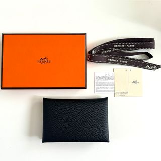 HERMES - 新品未使用 レア HERMES エルメス カルヴィ カード HERMES - 新品未使用 レア HERMES エルメス カルヴィ カード