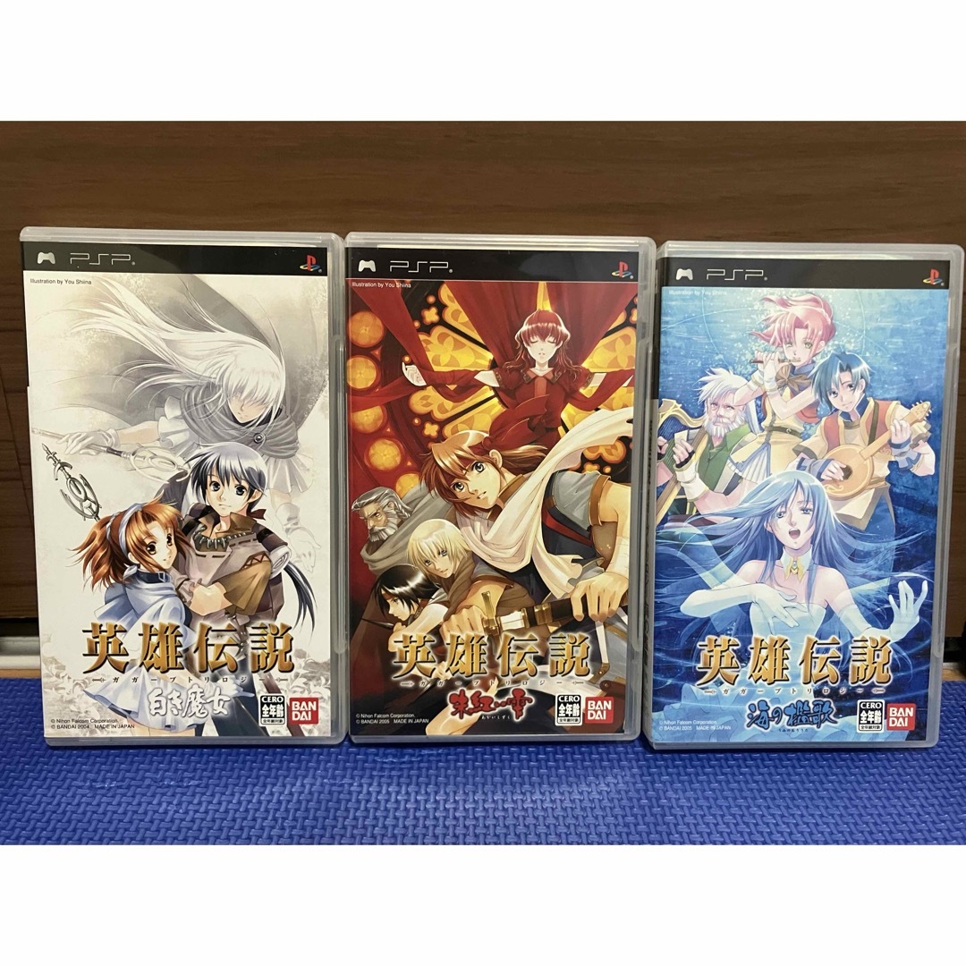 BANDAI - 【中古】【PSP】英雄伝説 白き魔女/朱紅い雫/海の檻 BANDAI - 【中古】【PSP】英雄伝説 白き魔女/朱紅い雫/海の檻