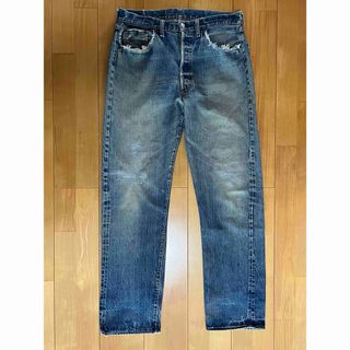Levi's - ✨良品✨リーバイス501 セルビッチデニム W29 L32 革 Levi's - ✨良品✨リーバイス501 セルビッチデニム W29 L32 革