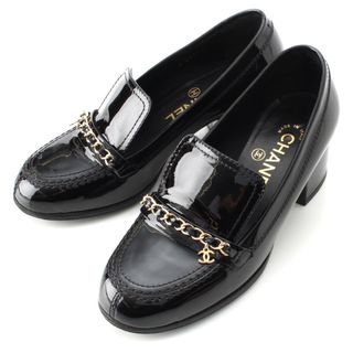 CHANEL - ccターンロック ローファー37☆シャネル☆新品未使用の CHANEL - ccターンロック ローファー37☆シャネル☆新品未使用の