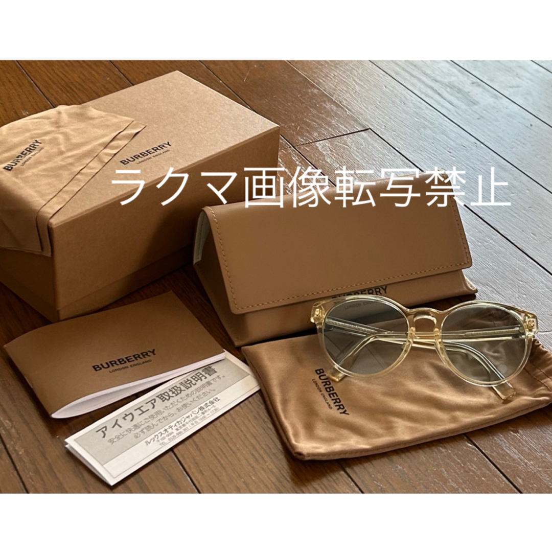 美品 BURBERRY バーバリー サングラス クリアフレーム 美品 BURBERRY バーバリー サングラス クリアフレーム