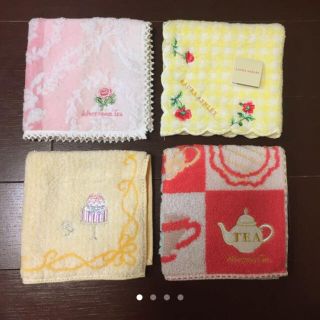 アフタヌーンティー(AfternoonTea)の【新品未使用】Afternoon tea などハンカチ4枚セット(ハンカチ)