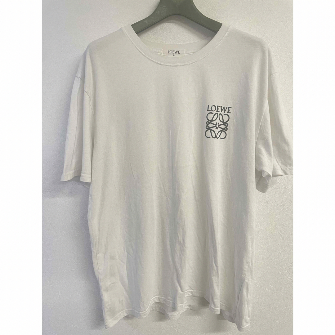 LOEWE - LOEWE プリント 白Tシャツ XLサイズ ロエベの通販 by LOEWE - LOEWE プリント 白Tシャツ XLサイズ ロエベの通販 by