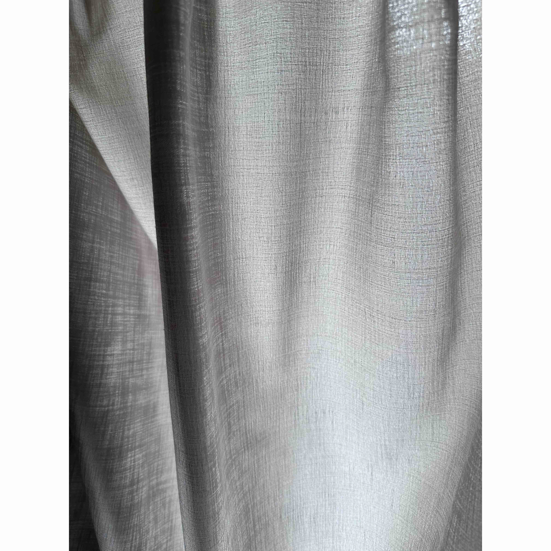 fujie textile - フジエ 高級 オーダーカーテン グレー 美品 fujie textile - フジエ 高級 オーダーカーテン グレー 美品