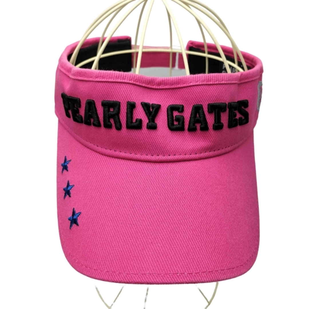 注目ショップ・ブランドのギフト PEARLY GATES - PEARLY GATES(パーリーゲイツ) レディース 帽子 サンバイザー