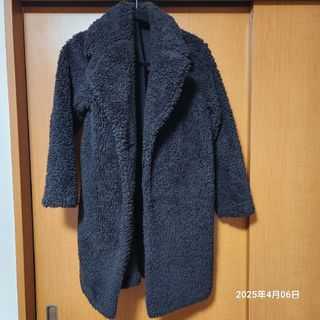 コート　Mサイズ 黒(ロングコート)
