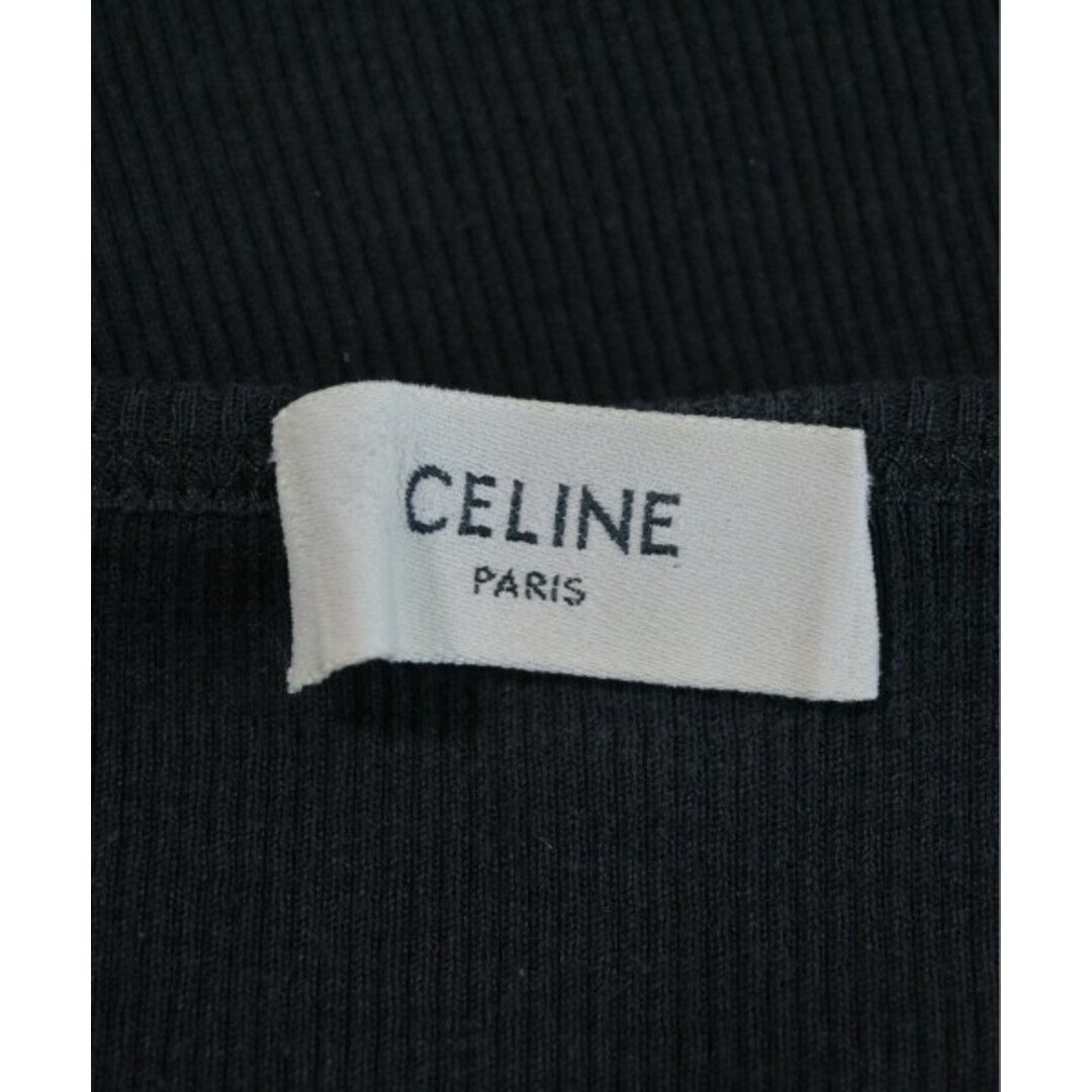 CELINE - CELINE セリーヌ タンクトップ XS 黒 【古着】【中古 CELINE - CELINE セリーヌ タンクトップ XS 黒 【古着】【中古