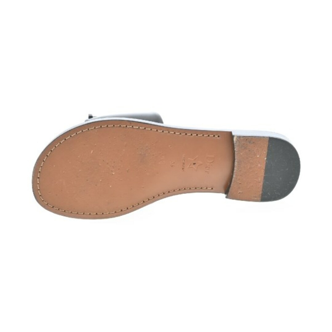 Christian Dior - Christian Dior サンダル EU35(21.5cm位) 黒 Christian Dior - Christian Dior サンダル EU35(21.5cm位) 黒