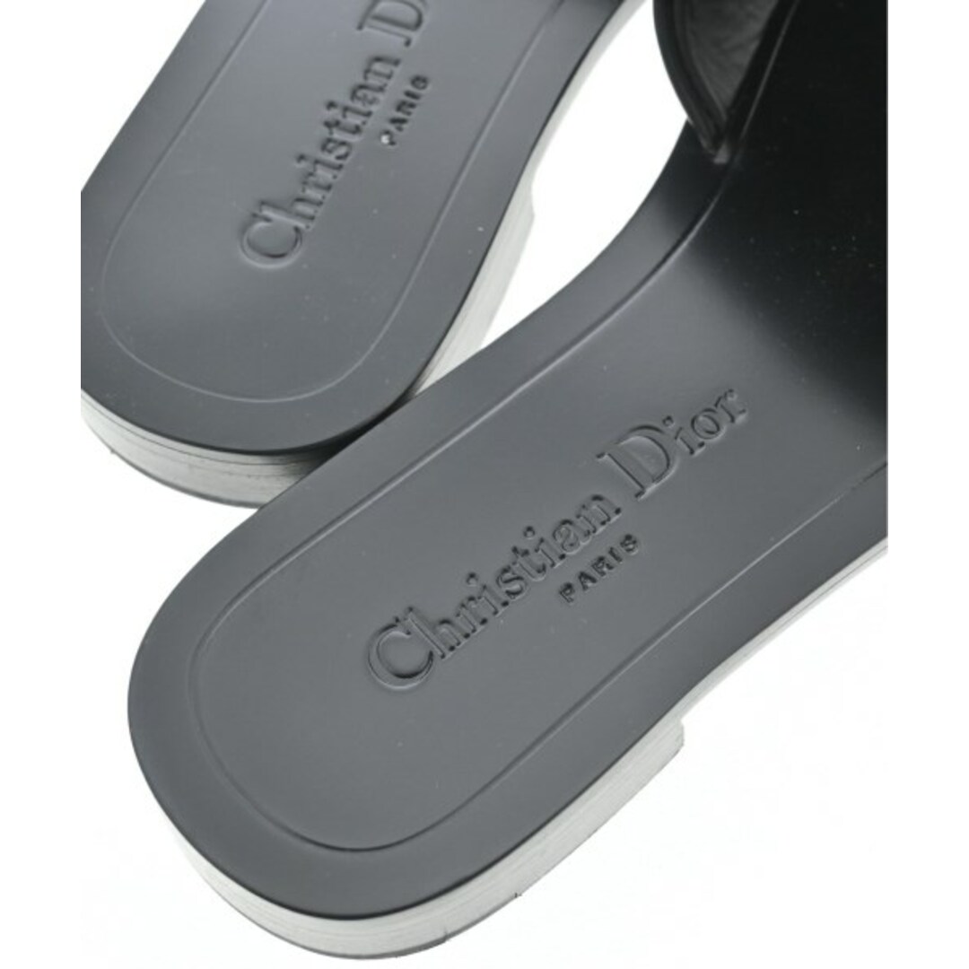 Christian Dior - Christian Dior サンダル EU35(21.5cm位) 黒 Christian Dior - Christian Dior サンダル EU35(21.5cm位) 黒