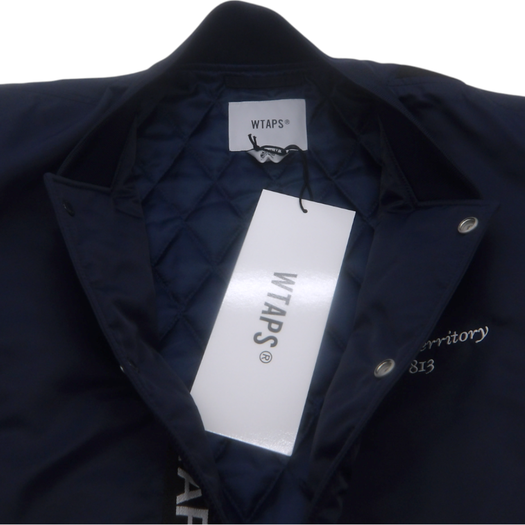 W)taps - WTAPS TEAM/JACKET/NYLON.TWILL.UT813. NAVY サイズ2