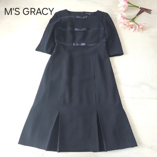 M'S GRACY - 未使用 エムズグレイシー M's GRACY 半袖 フレア M'S GRACY - 未使用 エムズグレイシー M's GRACY 半袖 フレア