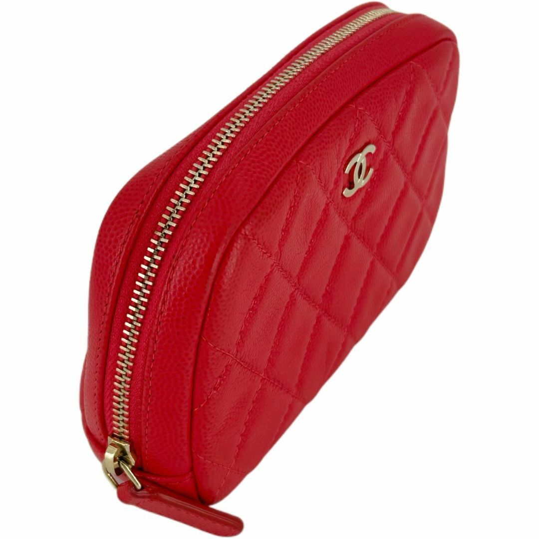 CHANEL シャネル アクセサリーポーチ（取っ手あり） マトラッセ