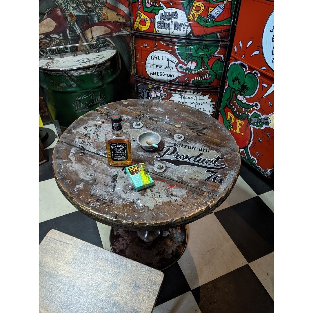 インダストリアルインテリア ガレージテーブル コーヒーテーブル インダストリアルインテリア ガレージテーブル コーヒーテーブル