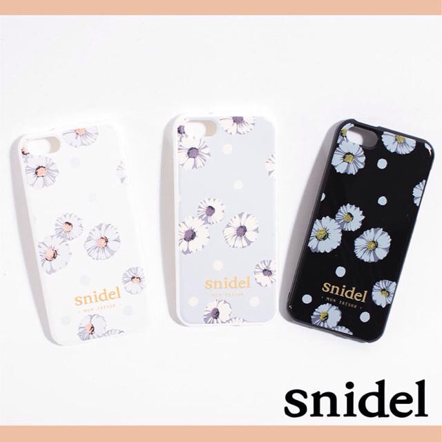 SNIDEL(スナイデル)の14SS♡フラワーiPhoneケース その他のその他(その他)の商品写真