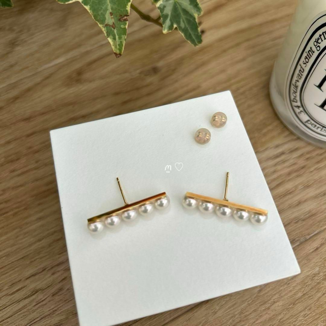 TASAKI - TASAKIタサキ バランスプラスイヤリング ピアス あこや TASAKI - TASAKIタサキ バランスプラスイヤリング ピアス あこや