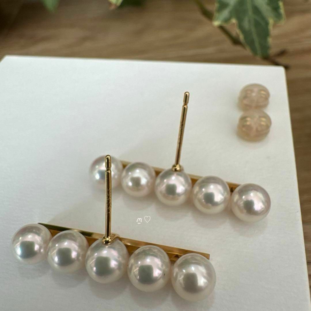 TASAKI - TASAKIタサキ バランスプラスイヤリング ピアス あこや TASAKI - TASAKIタサキ バランスプラスイヤリング ピアス あこや