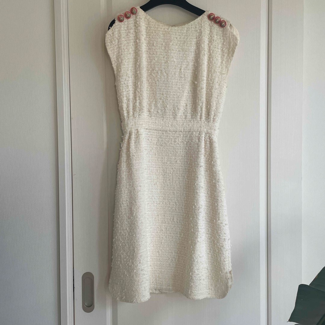 CHANEL - CHANEL ツイードワンピース36の通販 by honey's shop CHANEL - CHANEL ツイードワンピース36の通販 by honey's shop