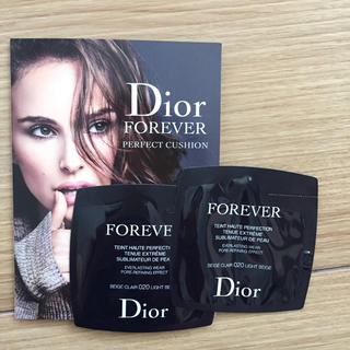 ディオール(Dior)の試供品 FOREVER 2つ(ファンデーション)