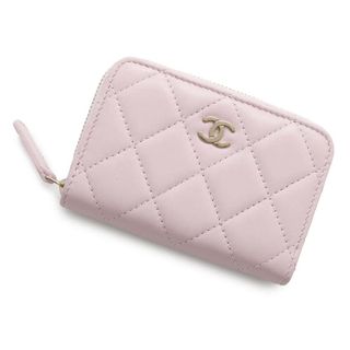 CHANEL - CHANEL シャネル マトラッセ ラムスキン コインケース CHANEL - CHANEL シャネル マトラッセ ラムスキン コインケース
