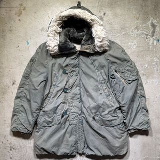 ミリタリー(MILITARY)のU.S.Air Force 70's USAF N-3B フライトジャケット USミリタリー 米軍(フライトジャケット)