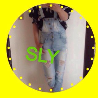 スライ(SLY)のSLY jeans(サロペット/オーバーオール)