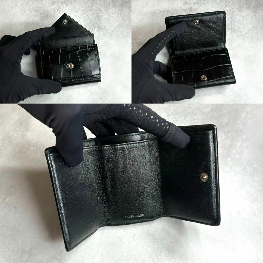 BALENCIAGA - 【付属品完備】 BALENCIAGA / クロコダイル BALENCIAGA - 【付属品完備】 BALENCIAGA / クロコダイル