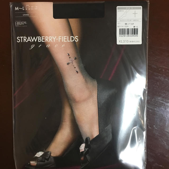 STRAWBERRY-FIELDS(ストロベリーフィールズ)のストッキング ラインストーン レディースのレッグウェア(タイツ/ストッキング)の商品写真